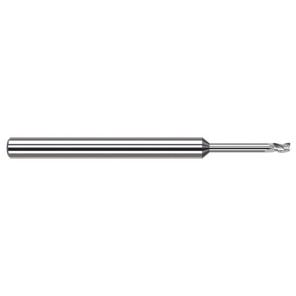 Miniature End Mill - 4 Flute - Square, 0.1250" (1/8)